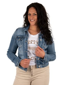 Spijkerjack stretch van Place du Jour