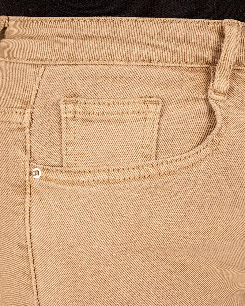 Beige straight jeans van FS Fashion - Afbeelding 7