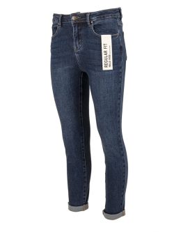Blue reular fit jeans van Hello Miss