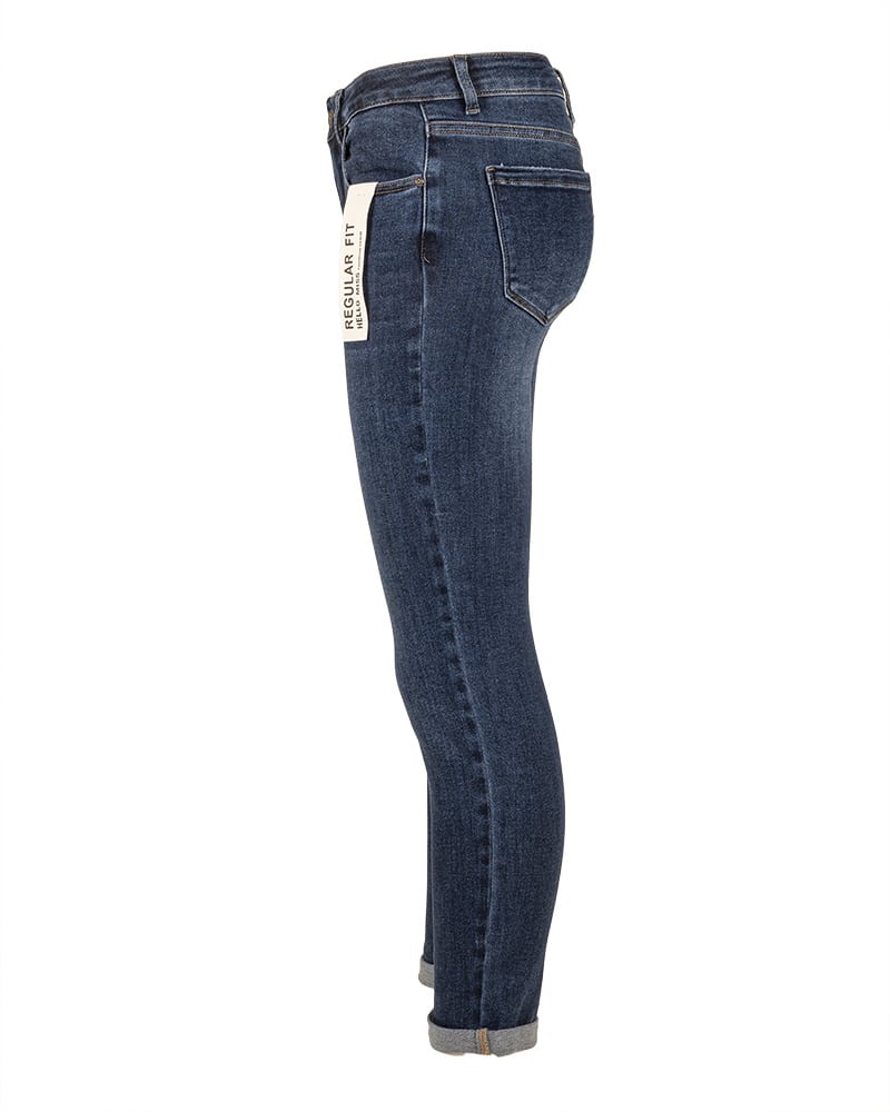 Blue reular fit jeans van Hello Miss - Afbeelding 3