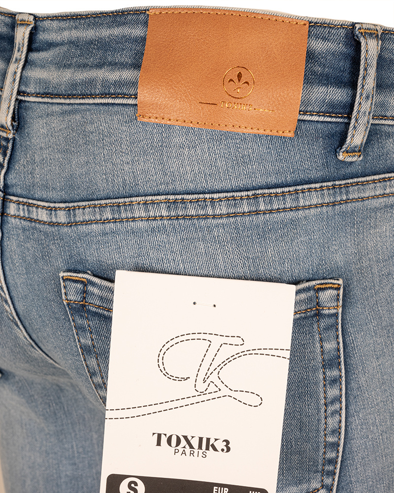 Light blue skinny jeans van Toxik - Afbeelding 6