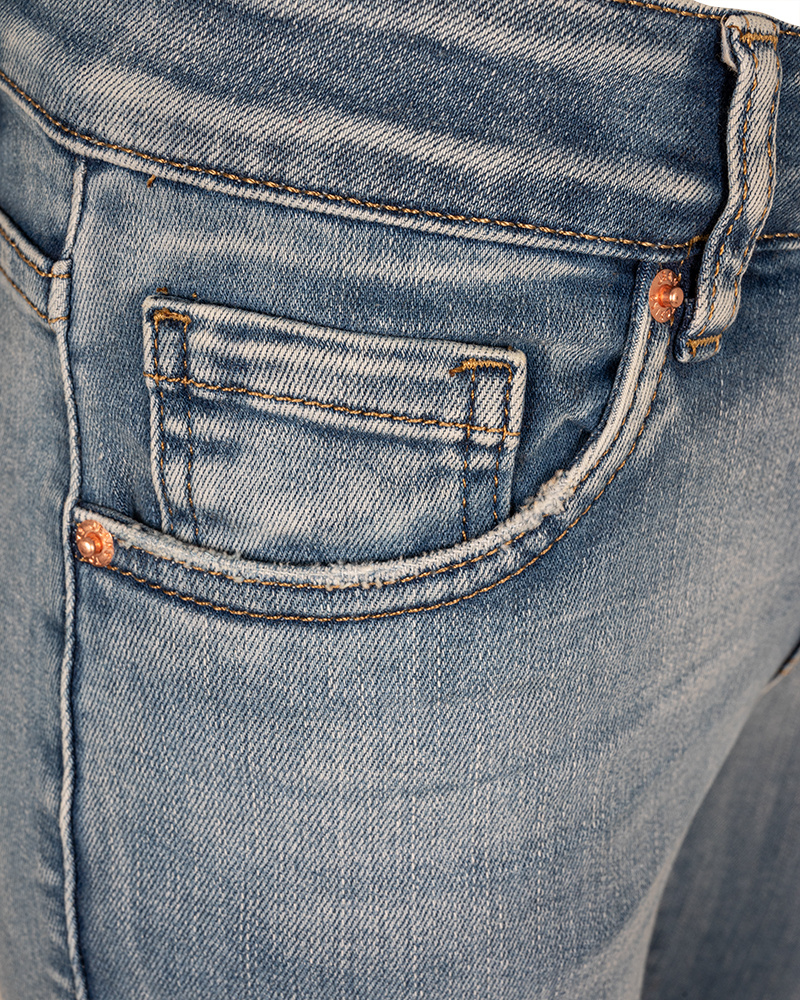 Light blue skinny jeans van Toxik - Afbeelding 7