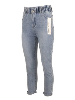 Light blue high waist mom jeans van Hello Miss