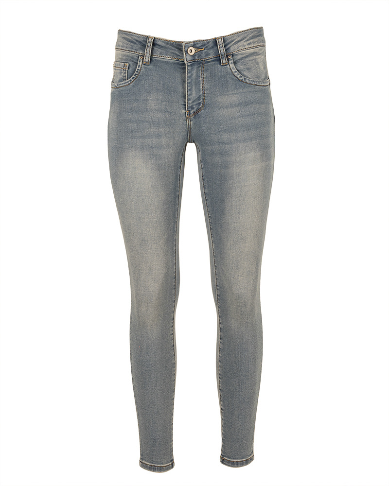Mid blue push-up skinny jeans van Toxik - Afbeelding 2