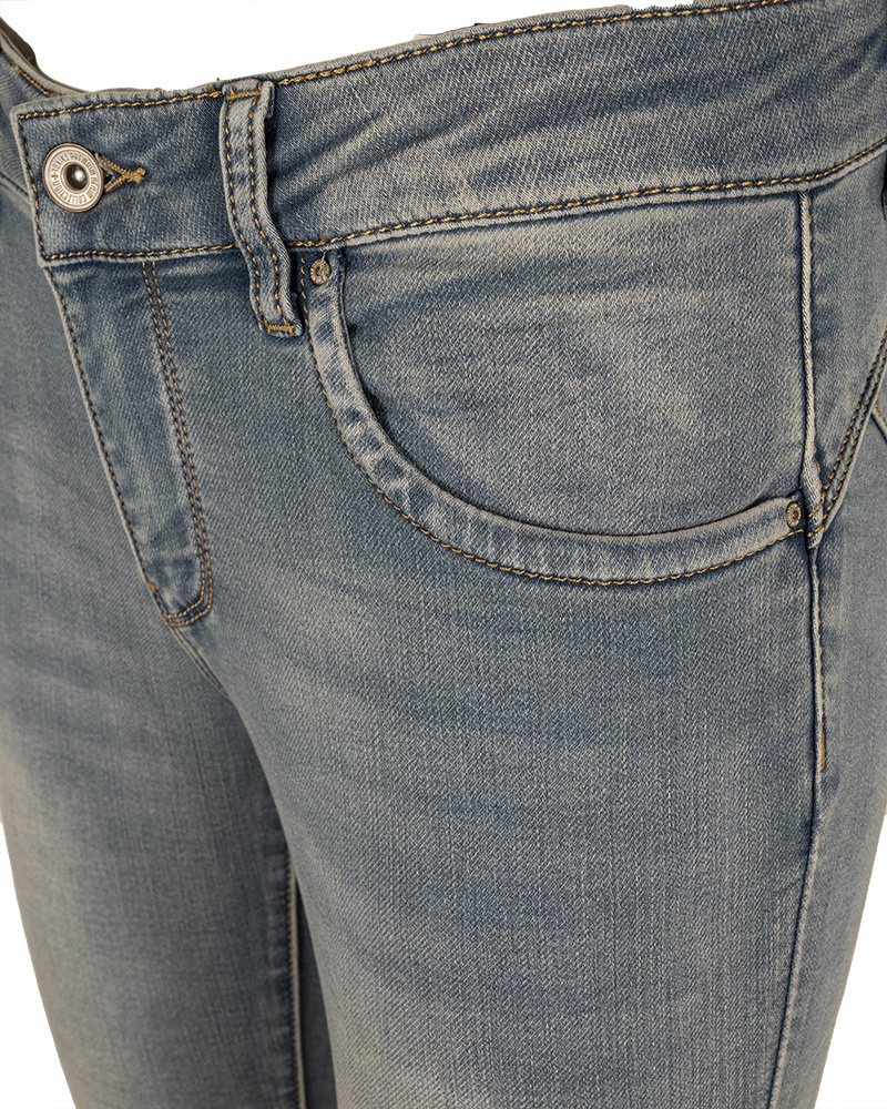 Mid blue push-up skinny jeans van Toxik - Afbeelding 7