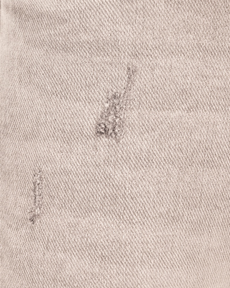 Lichtgrijze regular fit jeans van Hello Miss - Afbeelding 9