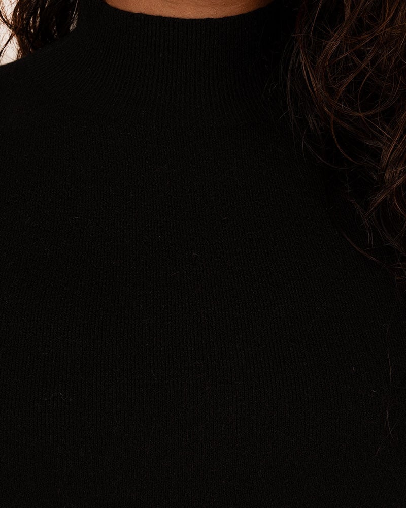 Zwart shirt lange mouw van Aviva - Afbeelding 3