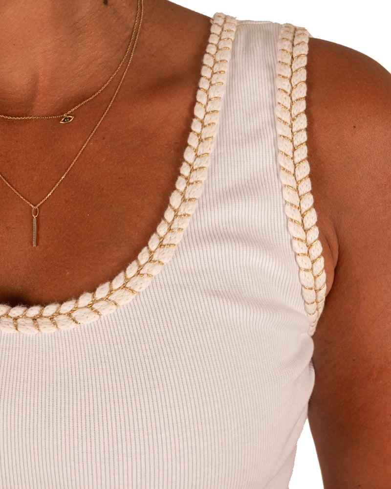 Wit hemdje gevlochten van Gemma Ricceri - Afbeelding 4