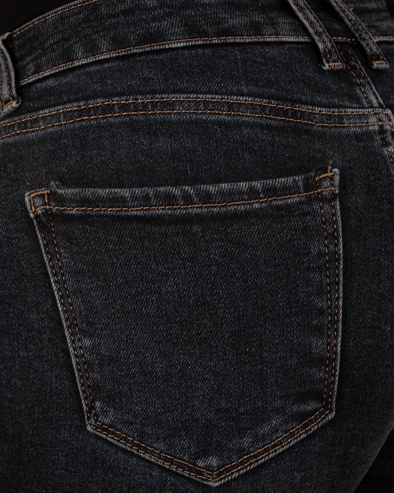 Dark blue high waist mom jeans van Hello Miss - Afbeelding 5