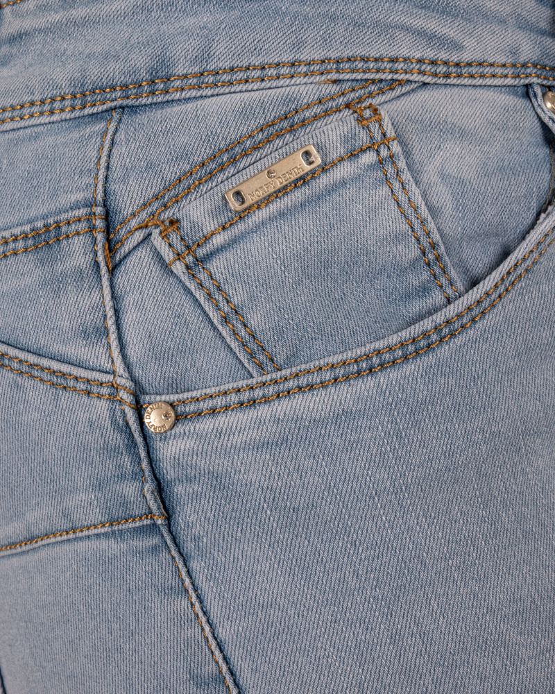 Light blue high waist push-up capri van Norfy - Afbeelding 8