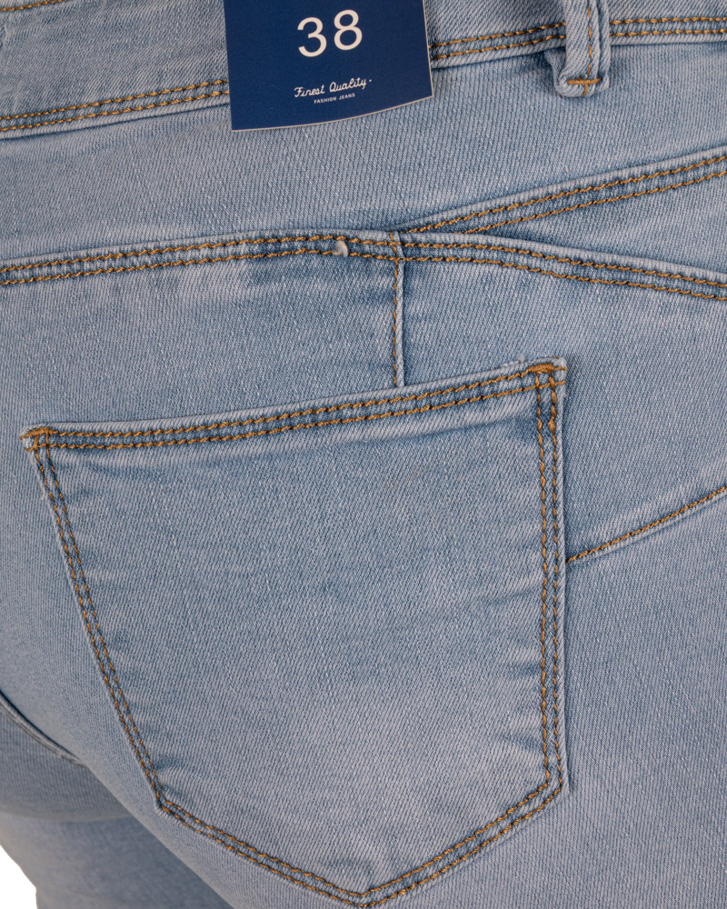 Light blue high waist push-up capri van Norfy - Afbeelding 9