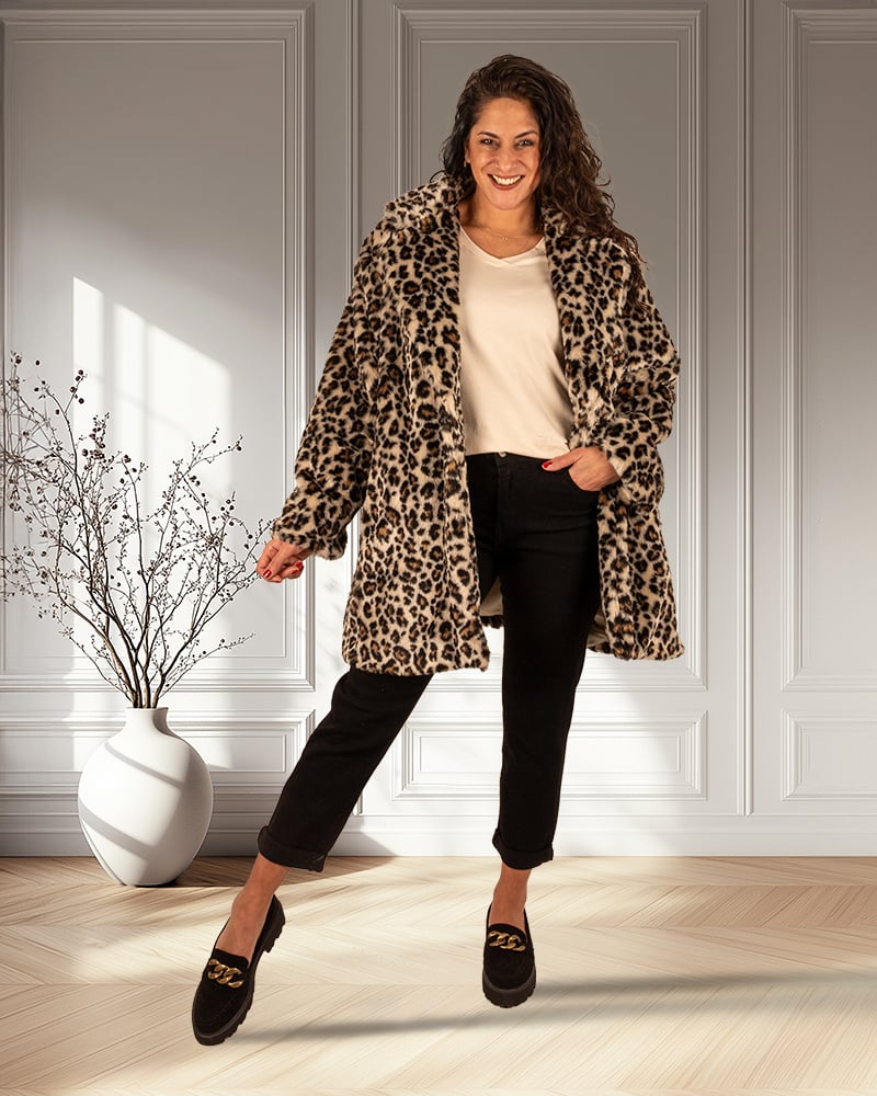 Black high waist mom jeans van Hello Miss - Afbeelding 7