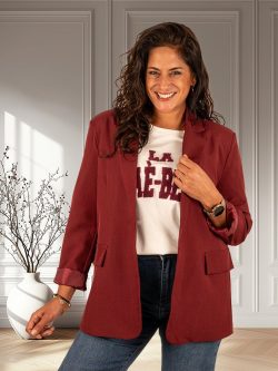 Bordeaux blazer van Forza