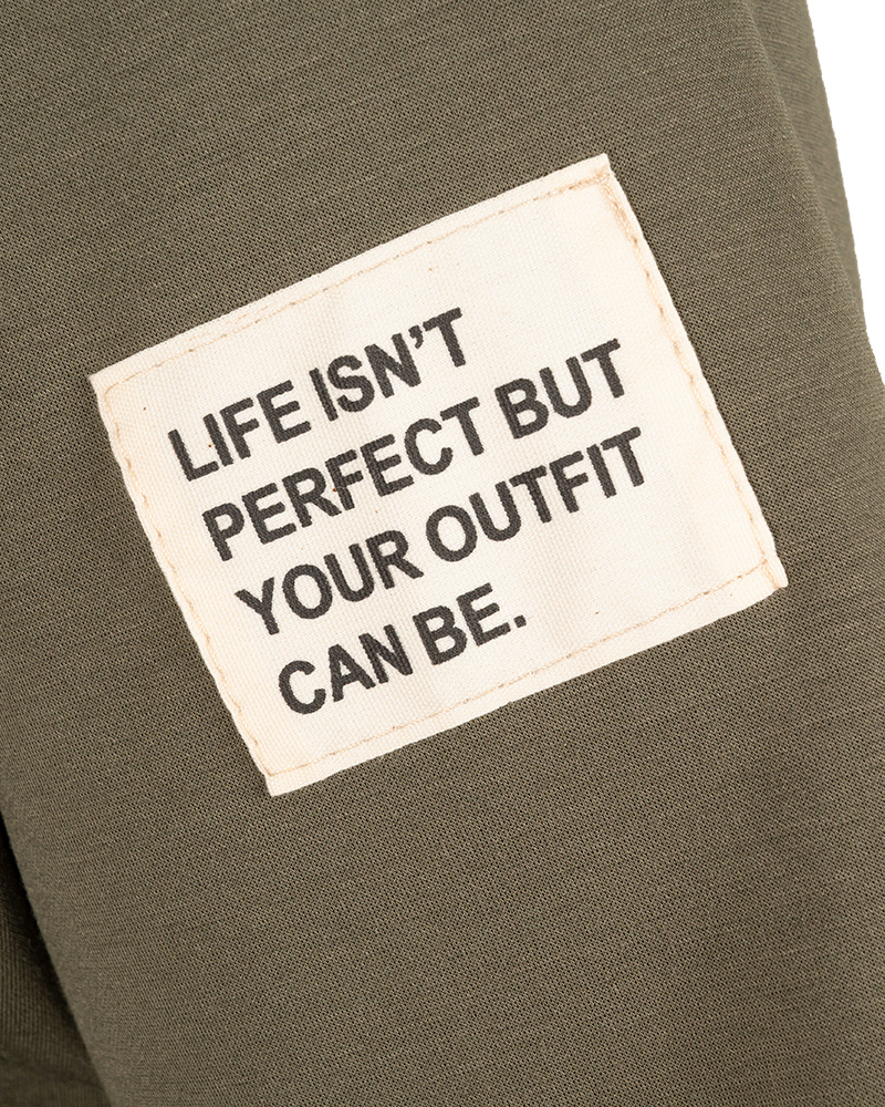 Army groen joggingpak met lange mouw van El-Vita - Afbeelding 3