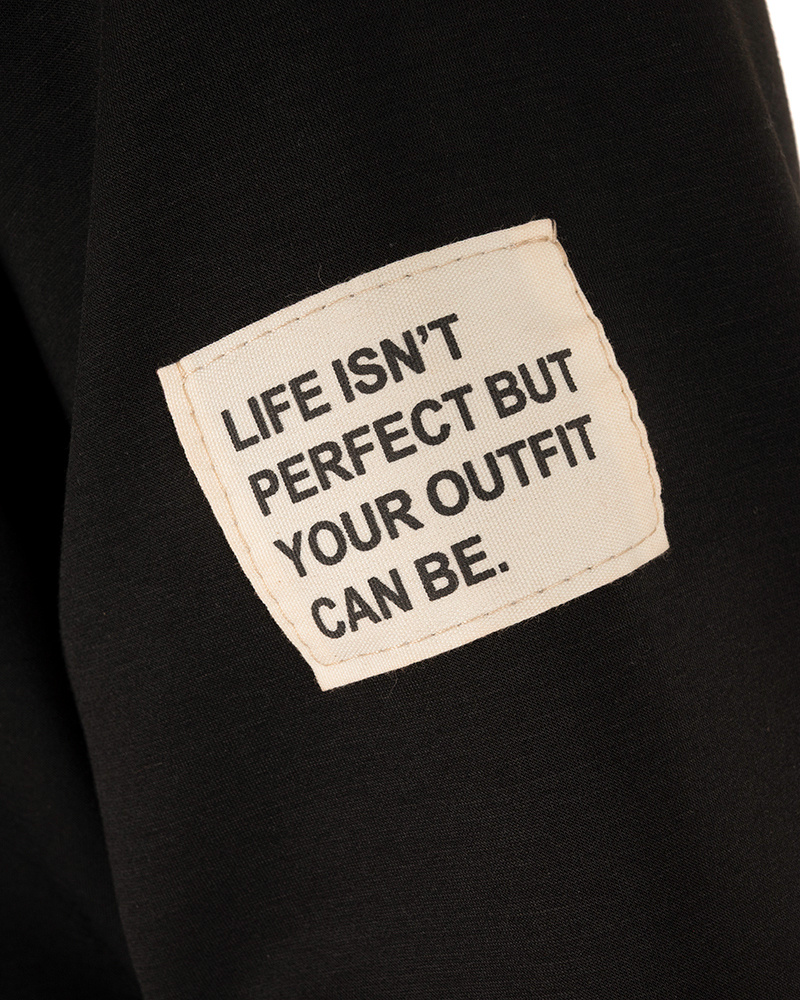 Zwart joggingpak met lange mouw van El-Vita - Afbeelding 3