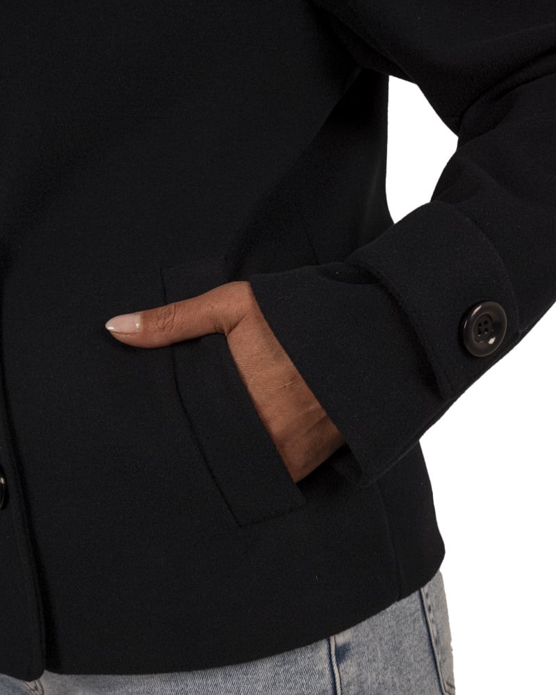 Donkerblauwe jas van El-Vita - Afbeelding 5