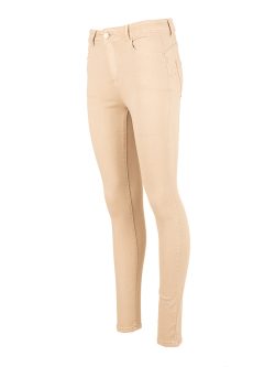 Beige high waist push-up jeans van Norfy