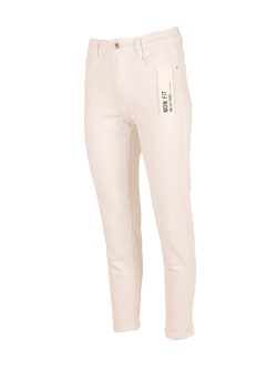 Witte high waist mom jeans van Hello Miss