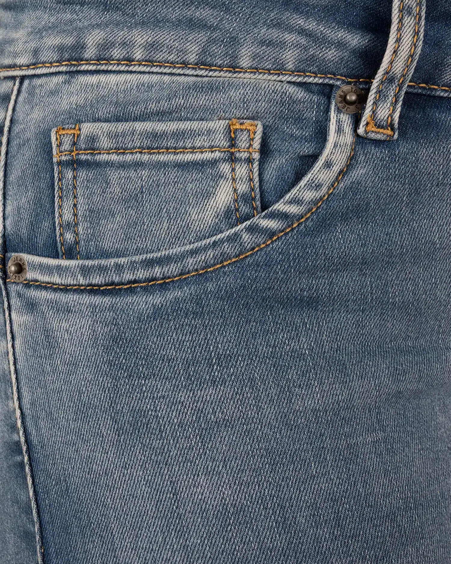 Mid blue skinny push-up jeans van Toxik - Afbeelding 6