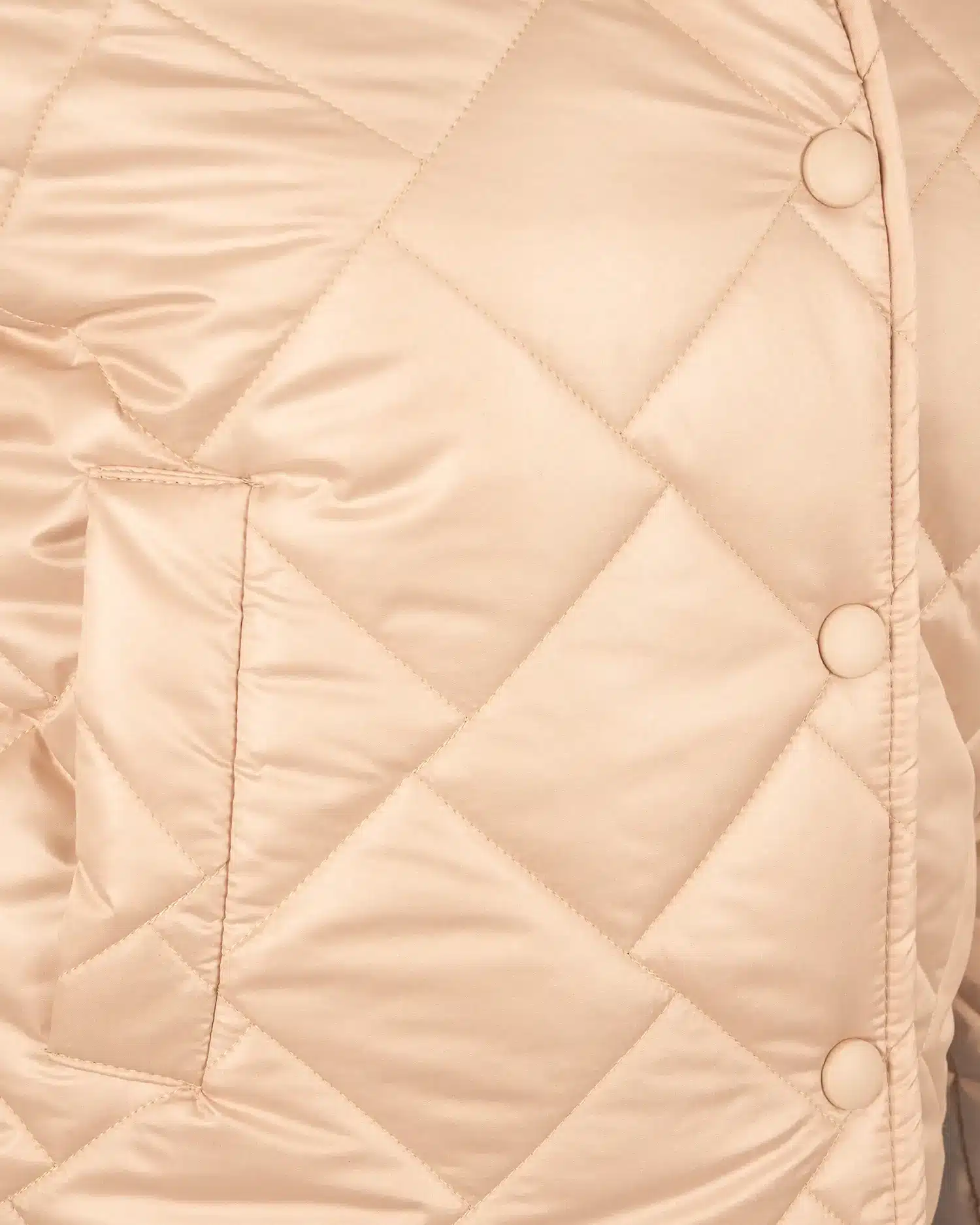 Beige doorgestikt jasje van El-Vita - Afbeelding 4