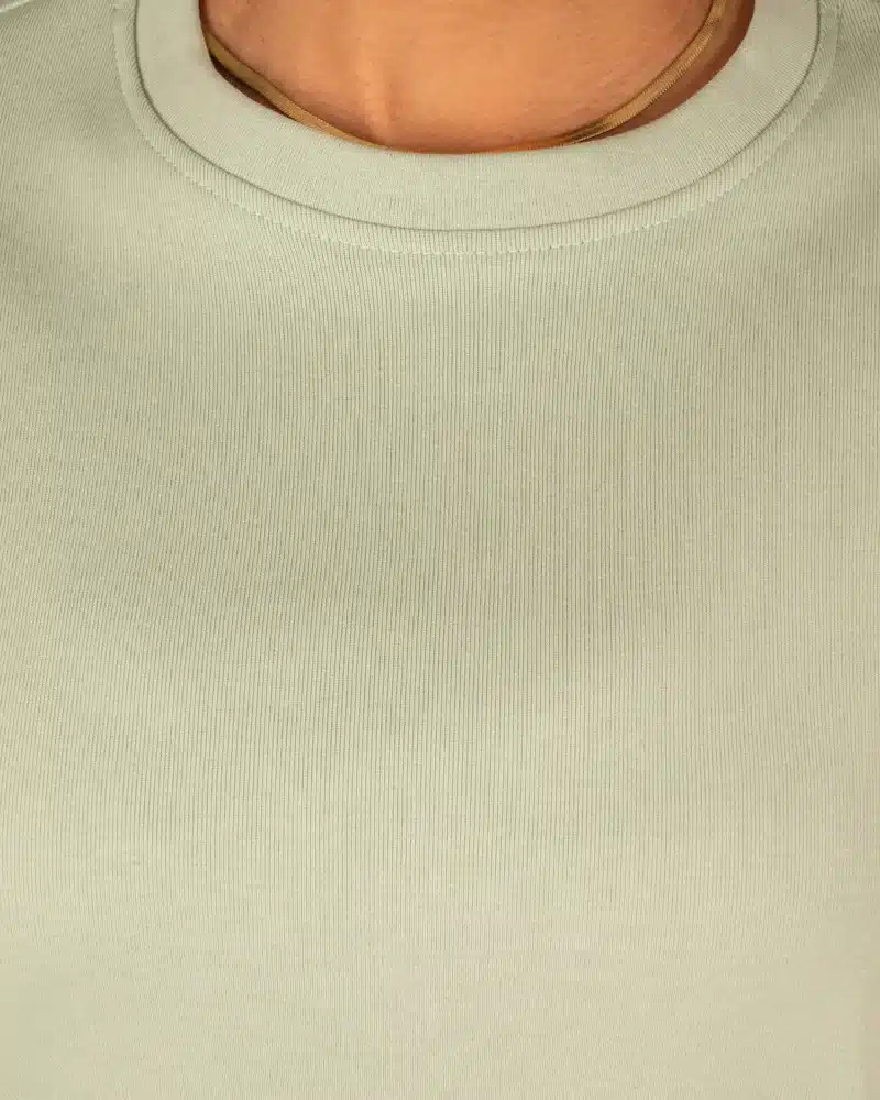 Lichtgroen basis shirt  van Gemma Ricceri - Afbeelding 4