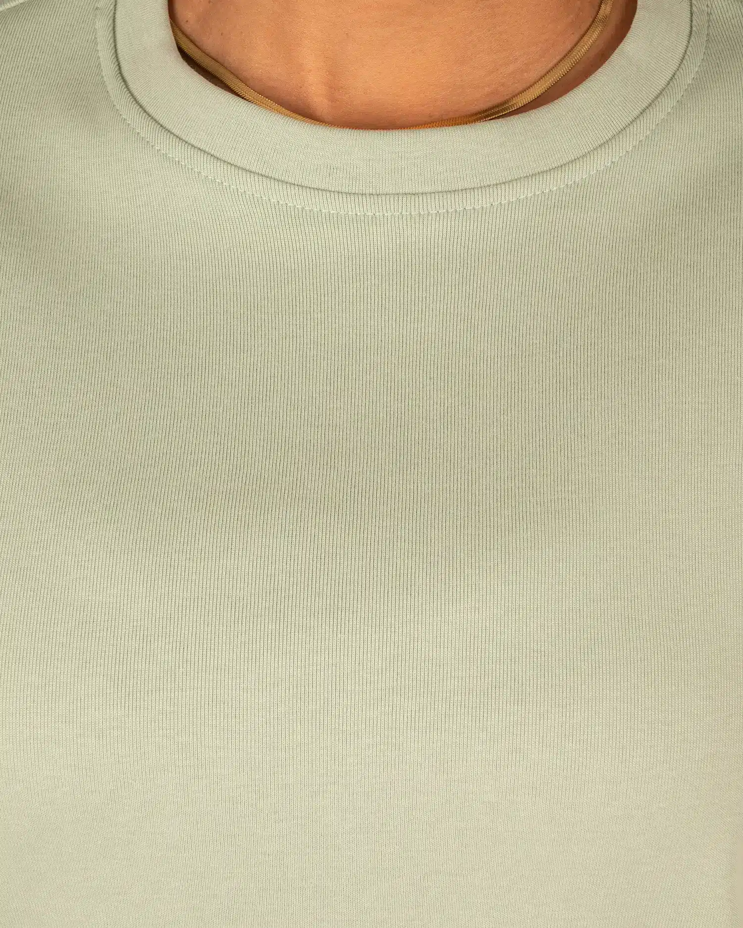 Lichtgroen basis shirt  van Gemma Ricceri - Afbeelding 4