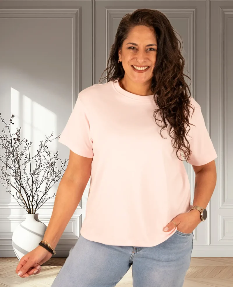 Roze basis shirt  van Gemma Ricceri