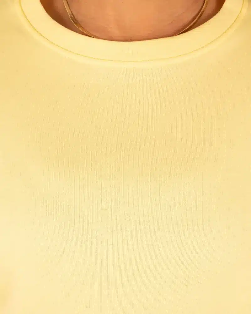 Geel basis shirt  van Gemma Ricceri - Afbeelding 4