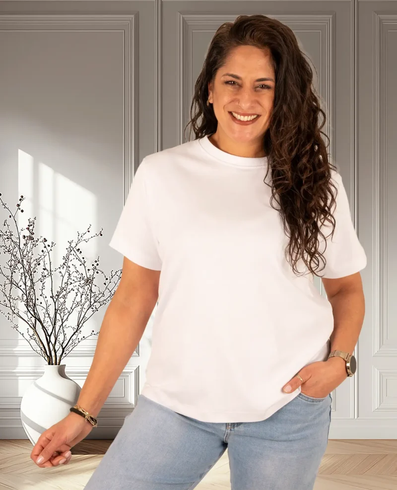 Wit basis shirt  van Gemma Ricceri