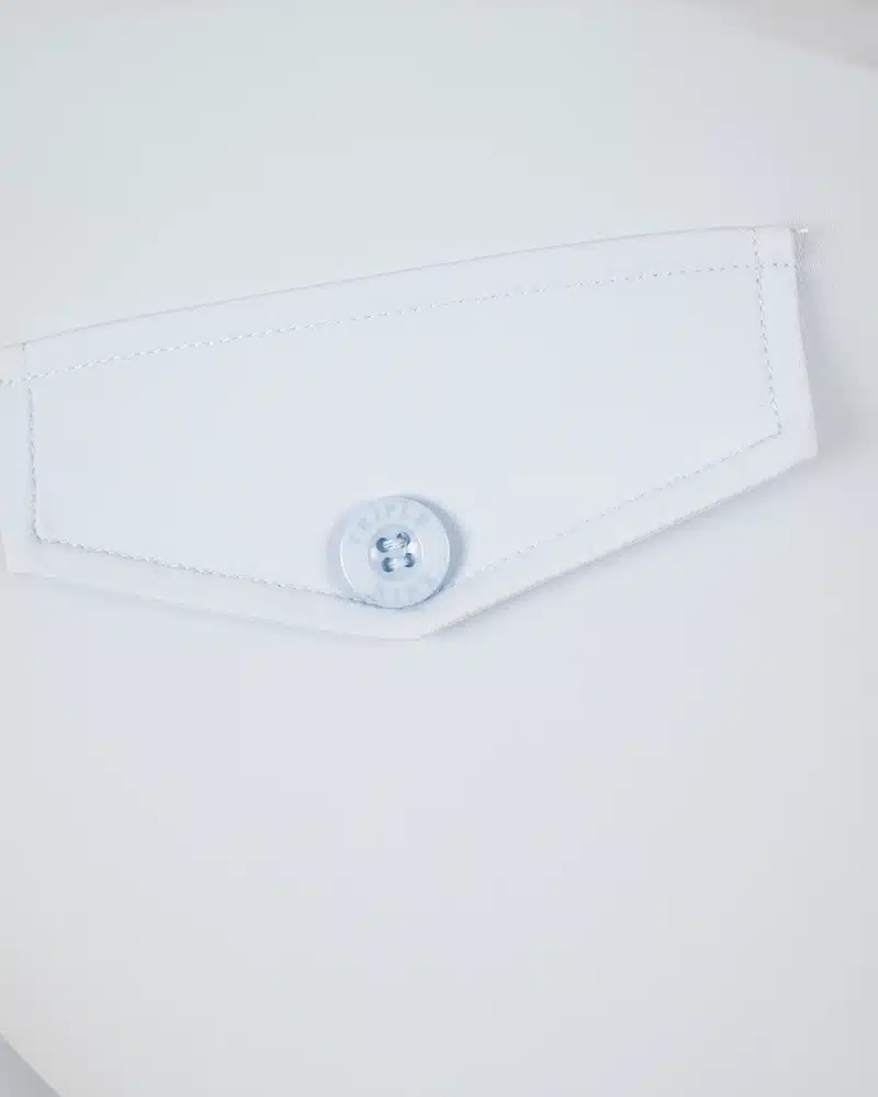 Lichtblauwe travelstof pantalon van Triple Nine - Afbeelding 6