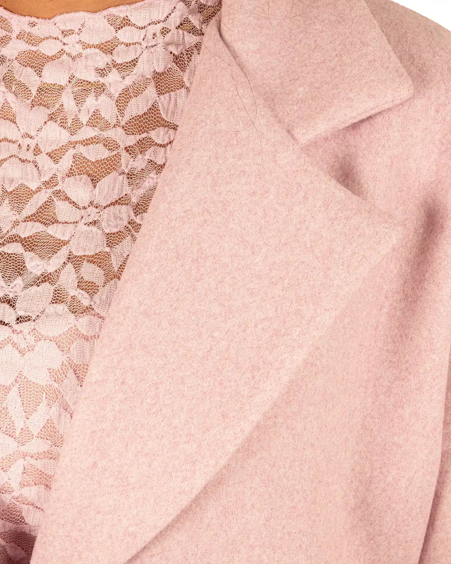 Roze blazerjasje met korte mouw - Afbeelding 4