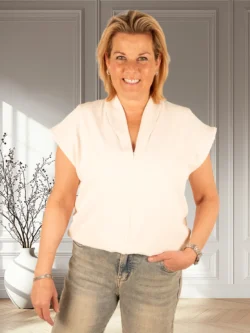 Ecru top van Perla Nera