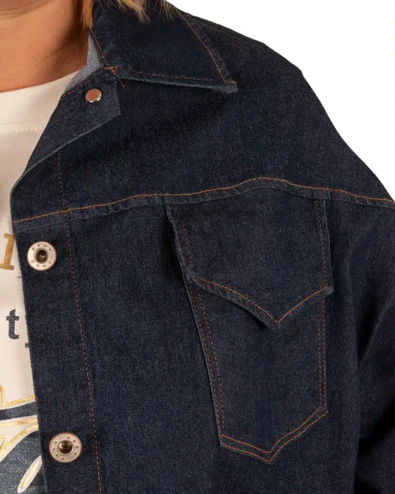 Jeans jasje van Chastar - Afbeelding 4