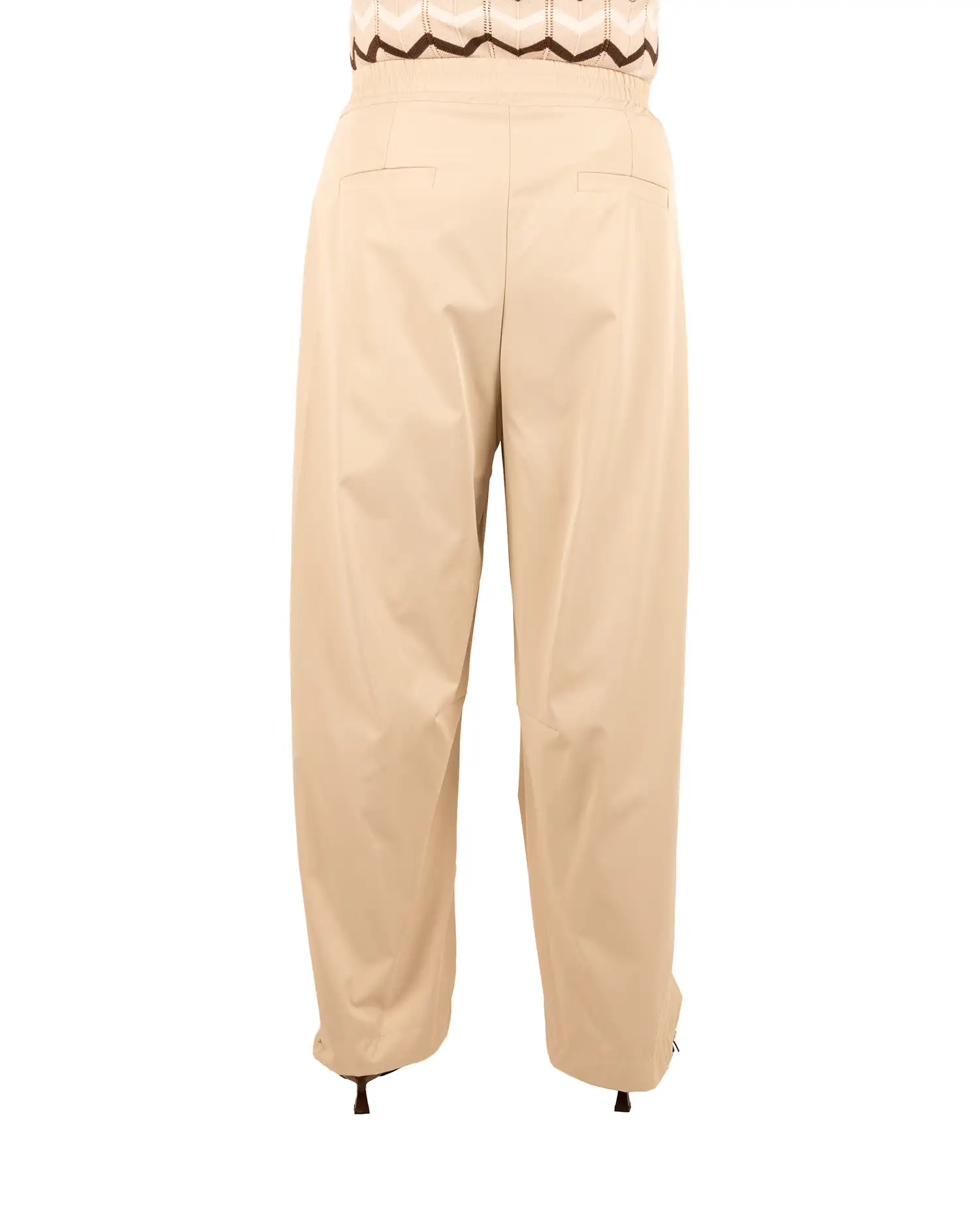 Lichtbeige broek van Chastar - Afbeelding 7