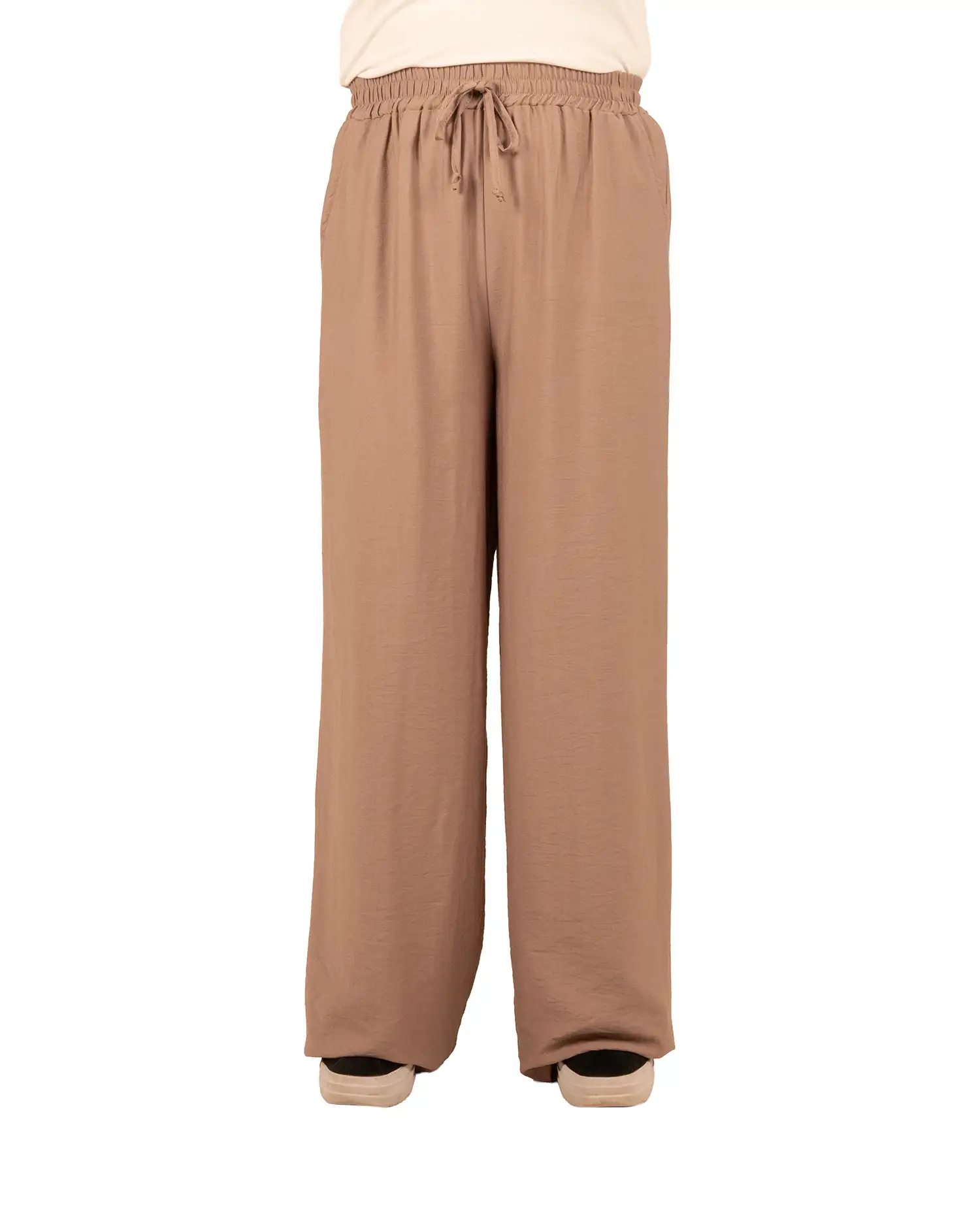 Taupe broek van Perla Nera - Afbeelding 4