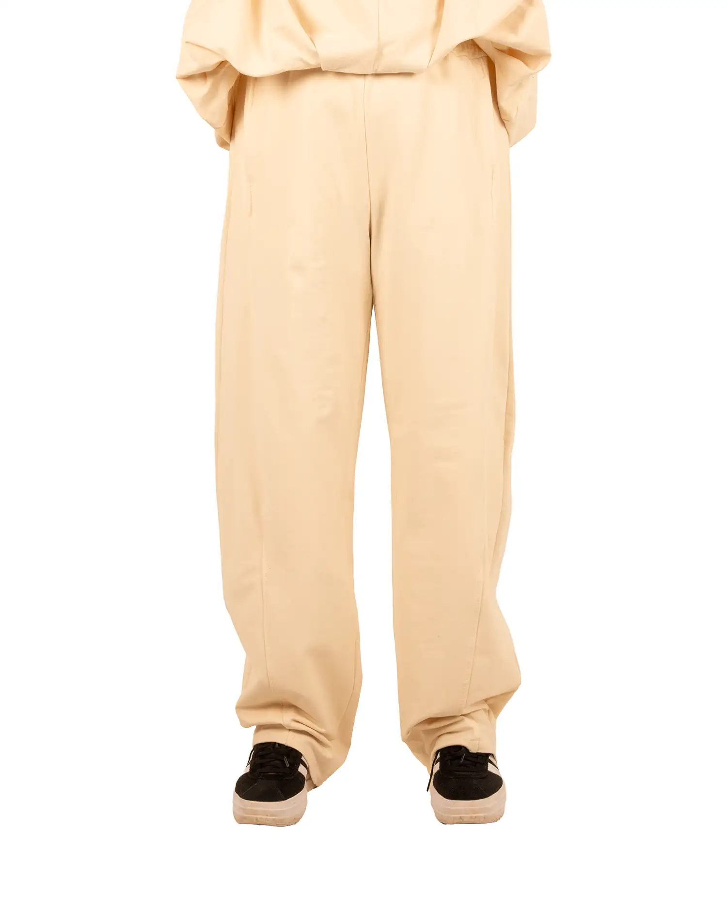 Lichtbeige joggingbroek van Chastar - Afbeelding 5