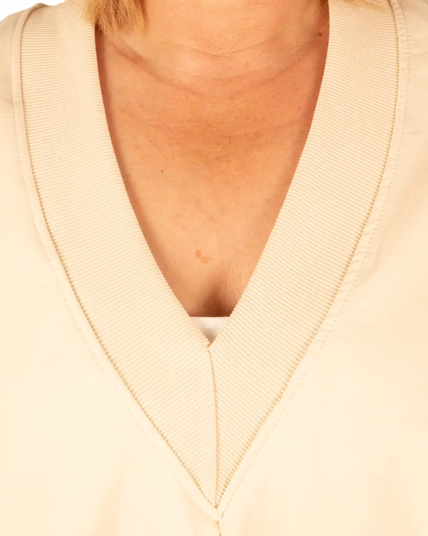 Lichtbeige ballontop van Chastar - Afbeelding 4