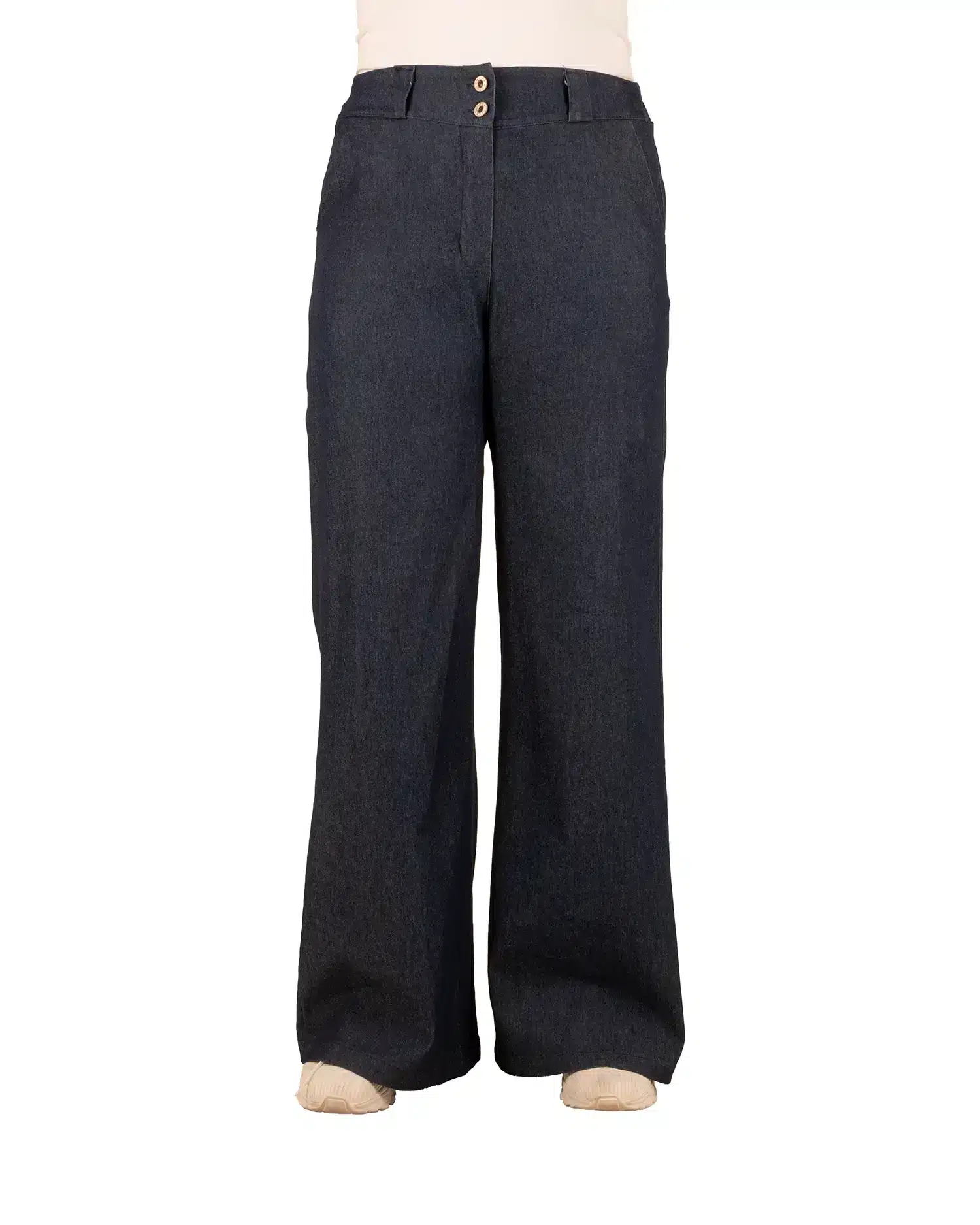 Donkerblauwe jeans pantalon van Chastar - Afbeelding 4