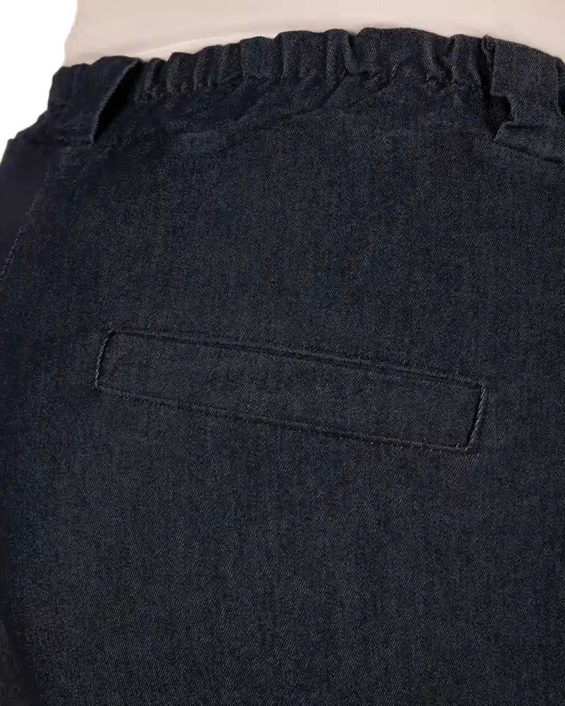 Donkerblauwe jeans pantalon van Chastar - Afbeelding 5