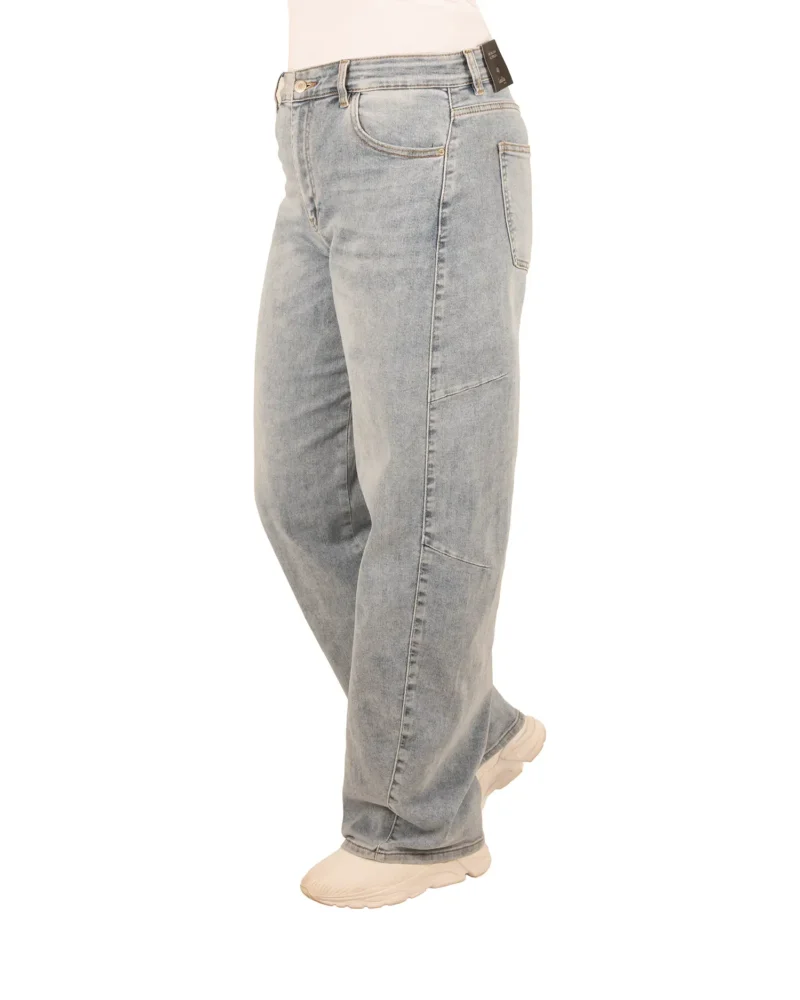 Light blue balloon jeans van Laulia - Afbeelding 2