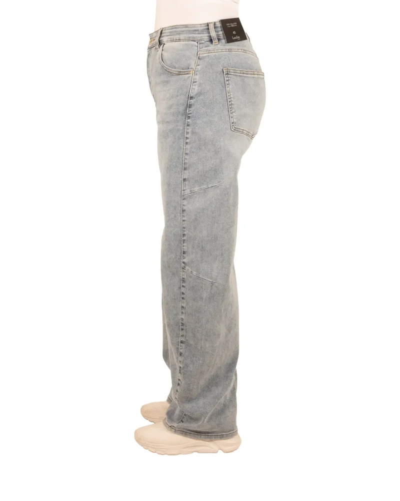 Light blue balloon jeans van Laulia - Afbeelding 4