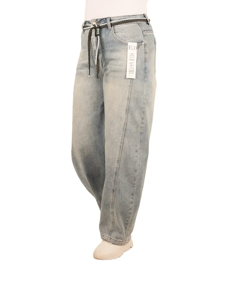 Blue balloon jeans van Hello Miss - Afbeelding 2