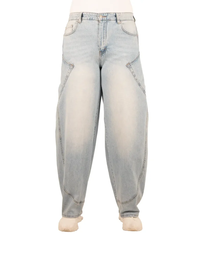 Light blue balloon jeans van Laulia - Afbeelding 5