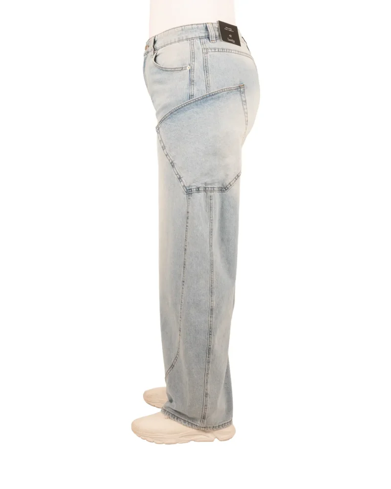 Light blue balloon jeans van Laulia - Afbeelding 3