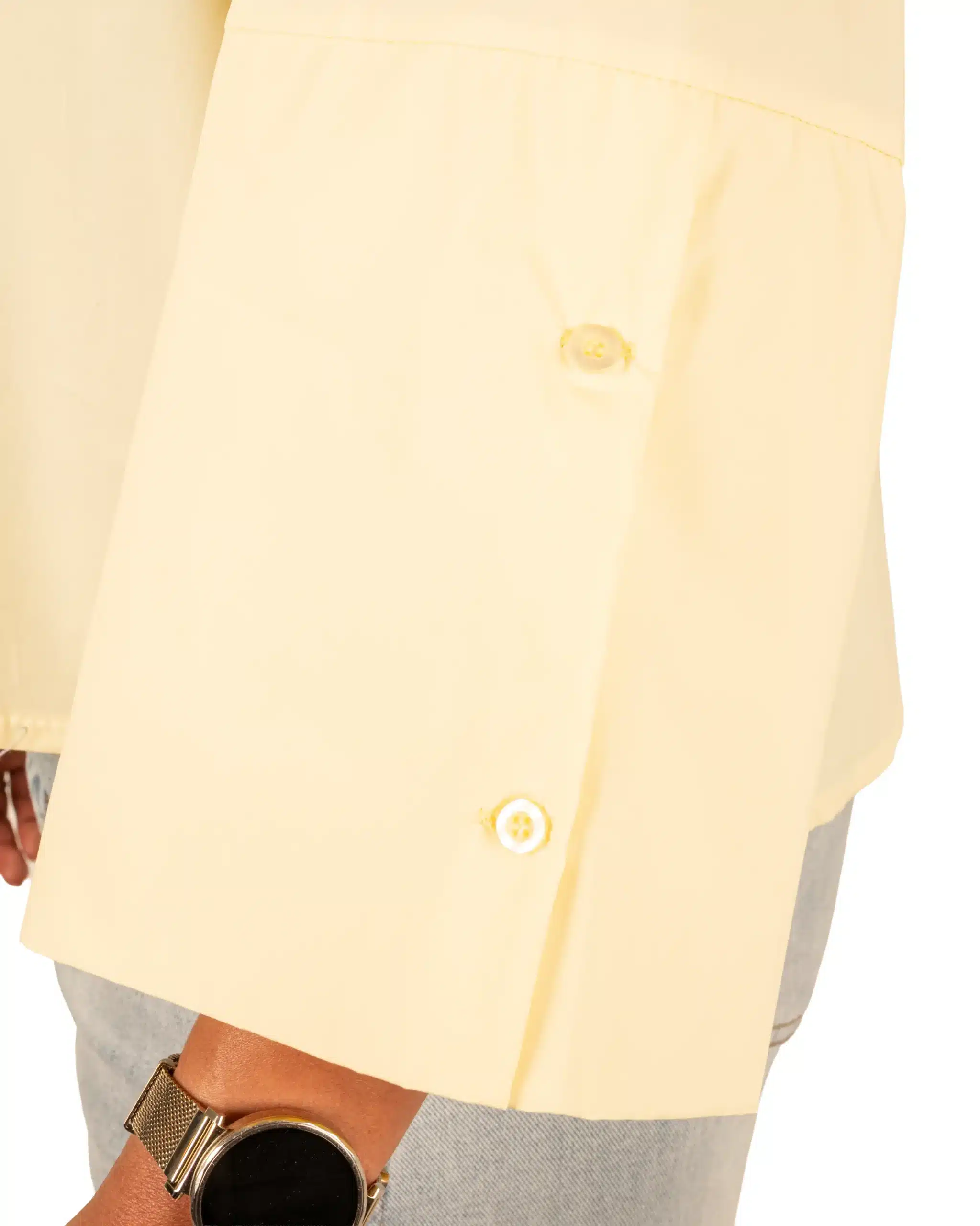 Lichtgele blouse van BM Fashion - Afbeelding 4