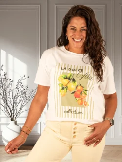 Off-white shirt fruit groen van Gemma Ricceri