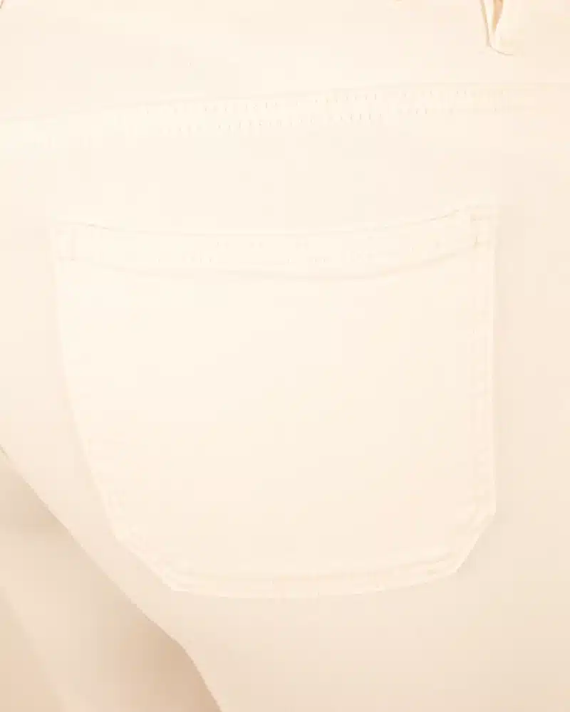 Off-white wide leg jeans met knopen van Folyrose - Afbeelding 6