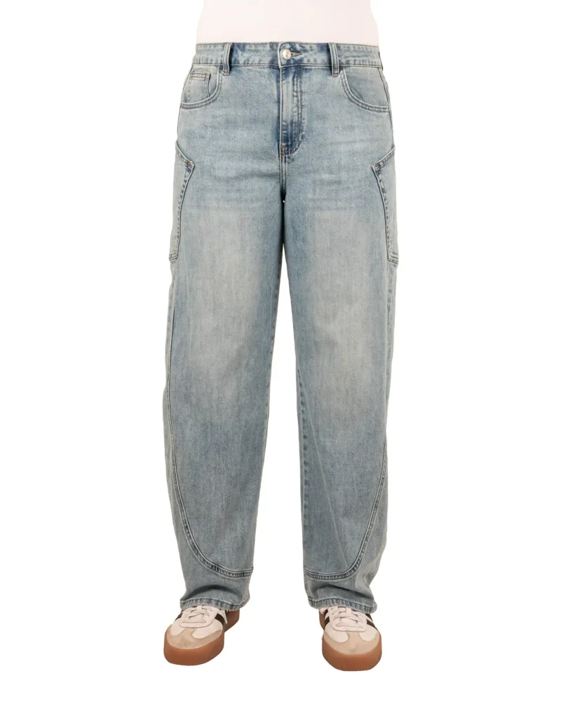 Light blue balloon jeans van Laulia - Afbeelding 6