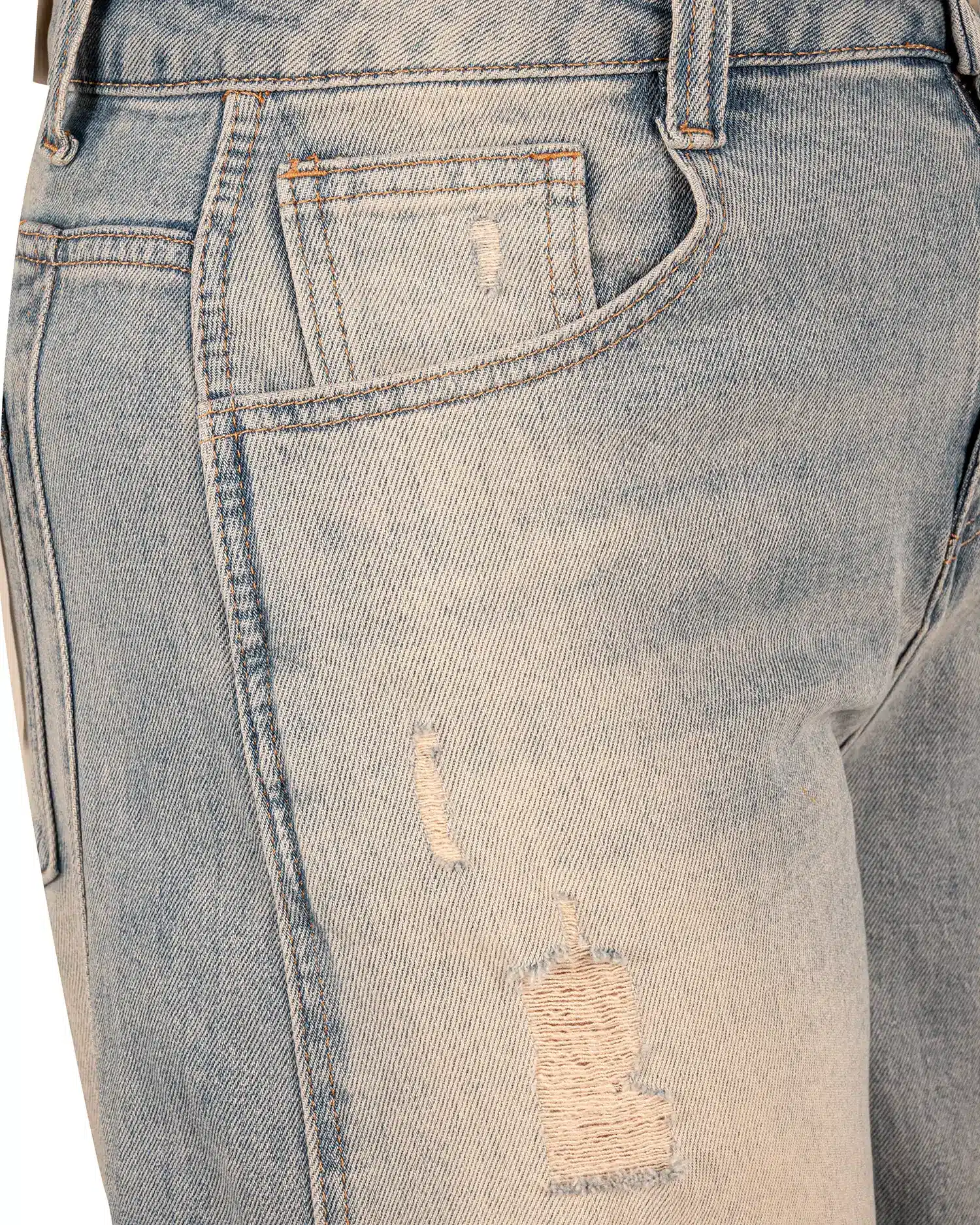 Light blue balloon jeans van Hello Miss - Afbeelding 7