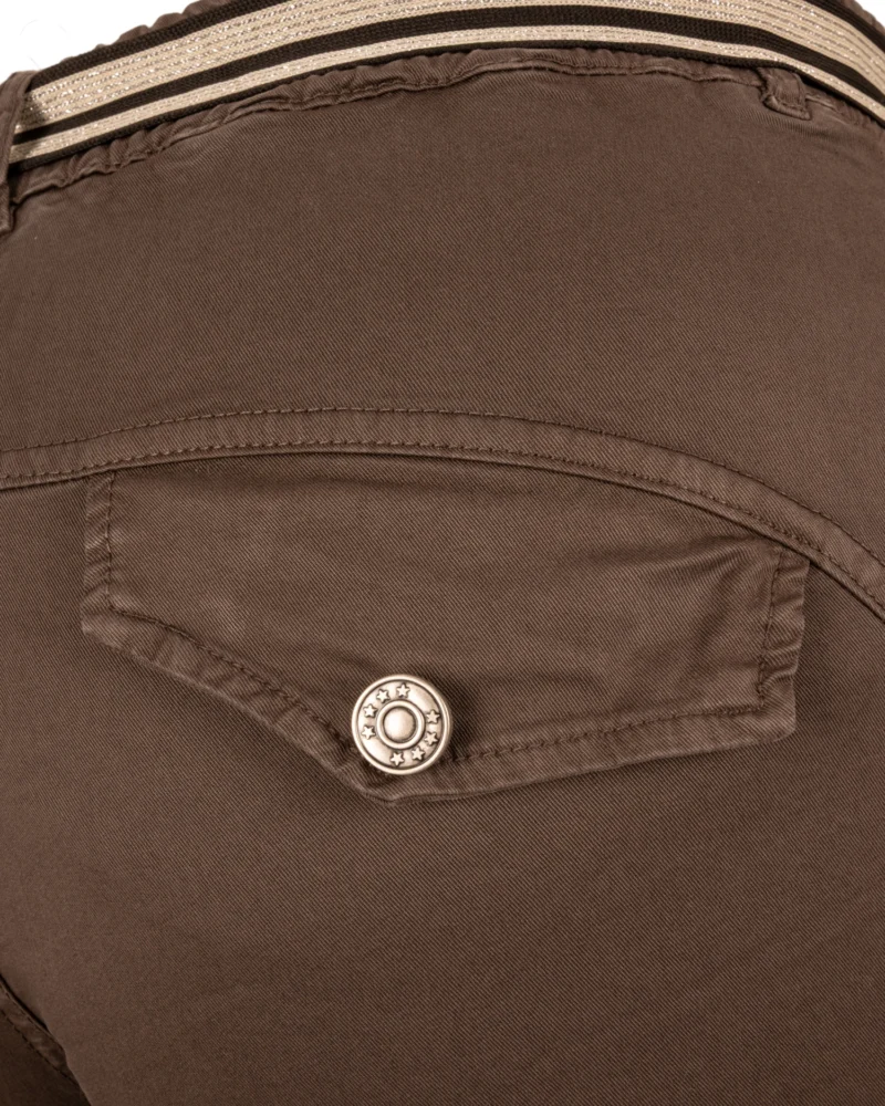 Bruine barrel broek van Gemma Ricceri - Afbeelding 5